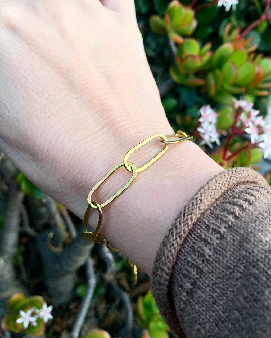 Paperclip Chain Bracelet-2