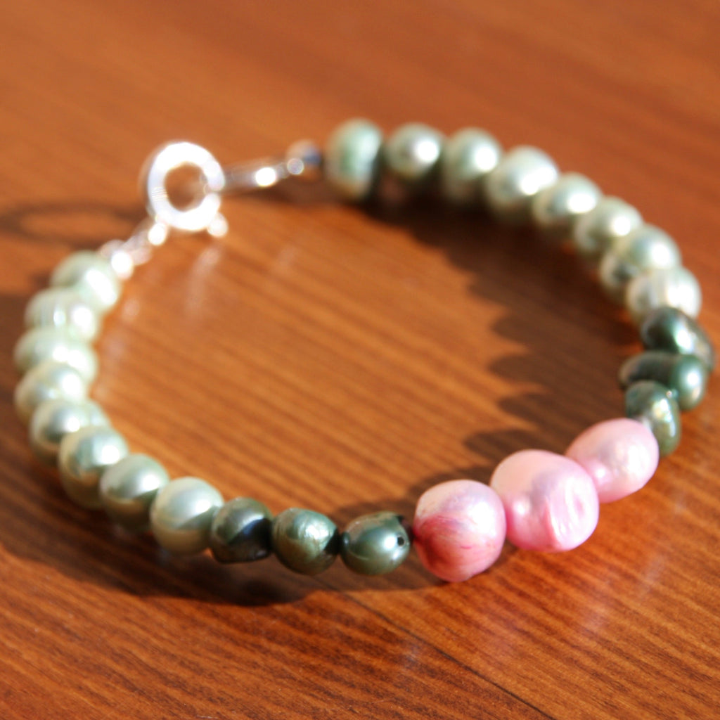 Mermaid Pearl Bracelet #111-2