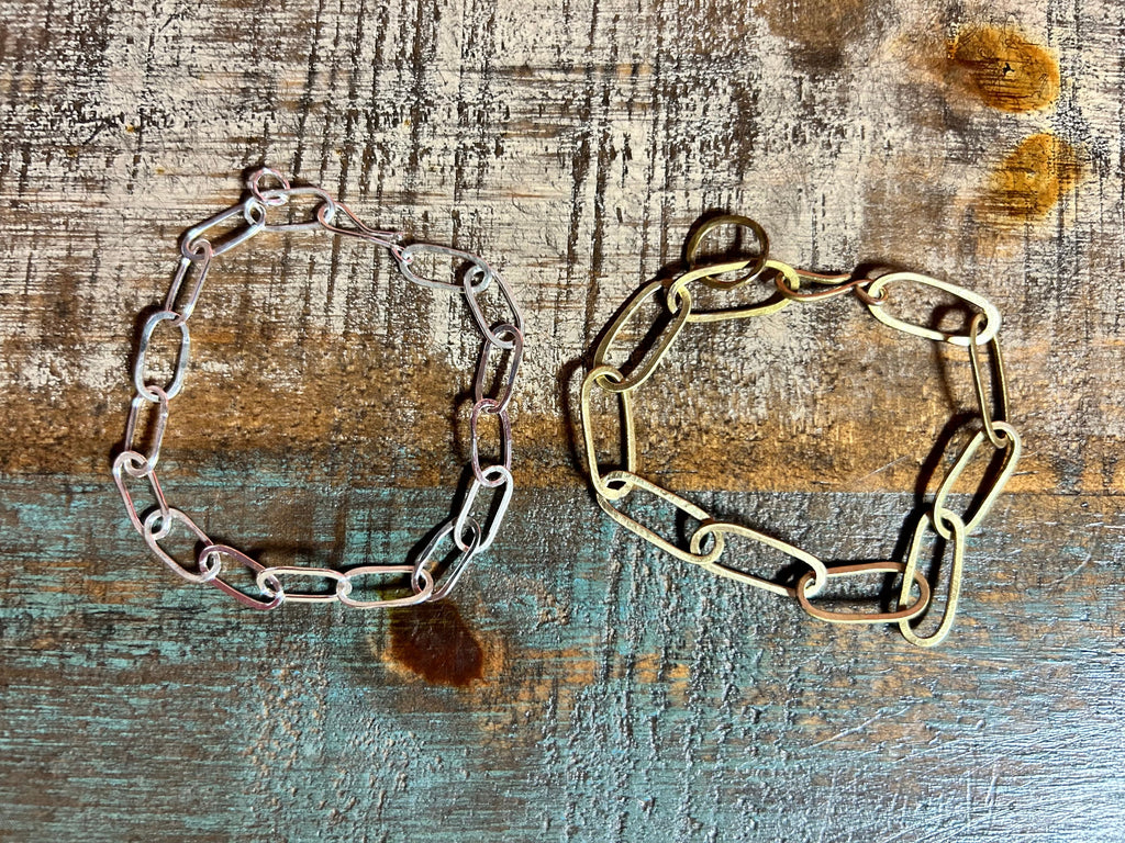 Paperclip Chain Bracelet-3