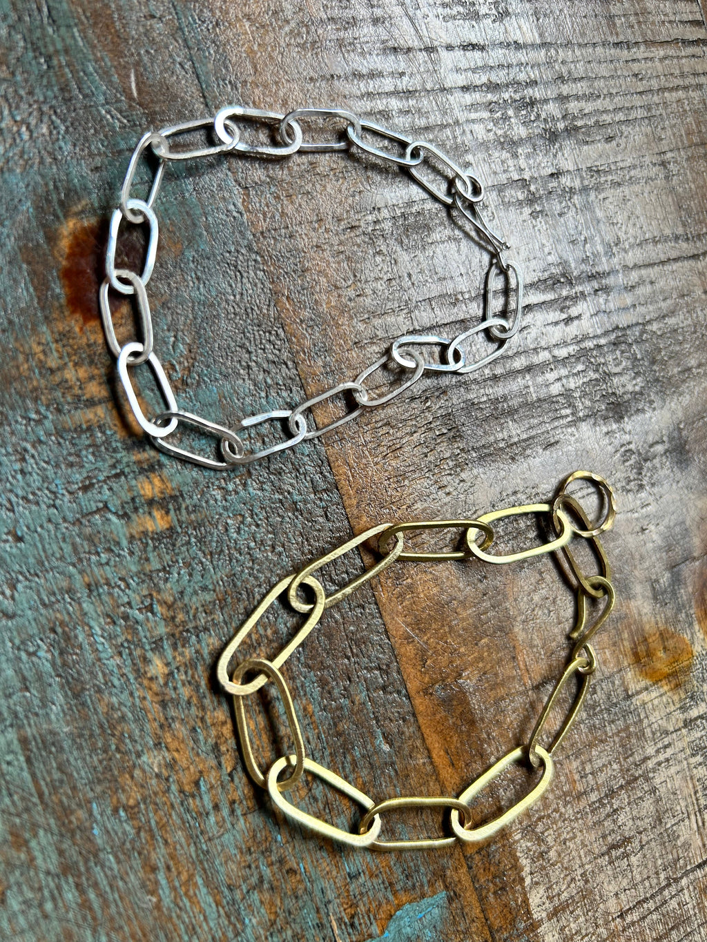 Paperclip Chain Bracelet-4