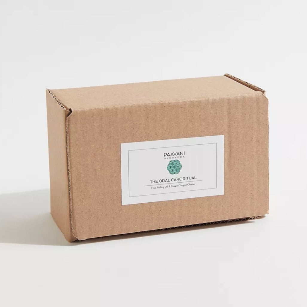 Mint Oral Care Ritual | Ayurvedic Oil Pulling & Tongue Cleaning-3