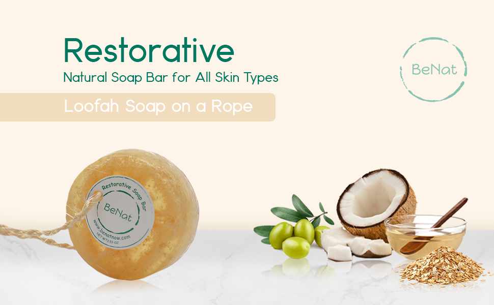 Restorative Soap Bar. Oat, Honey, and Olive Oil.-2