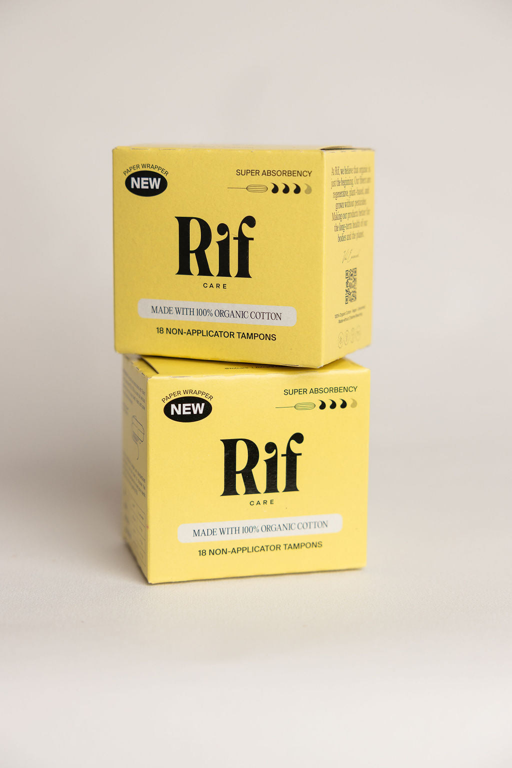 Organic Cotton Non-Applicator Tampons Super Absorbency-5