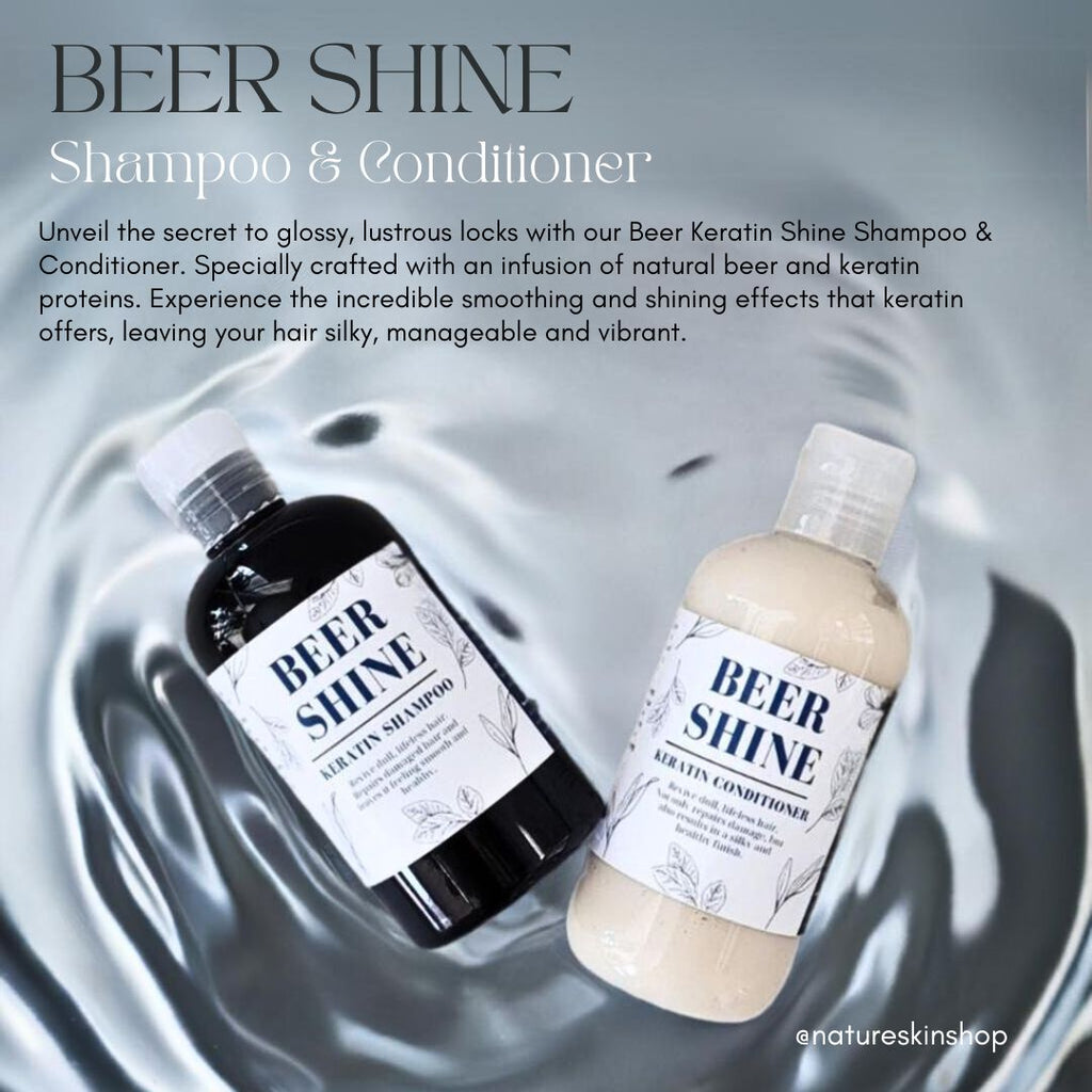 Beer Keratin Shine Shampoo-2