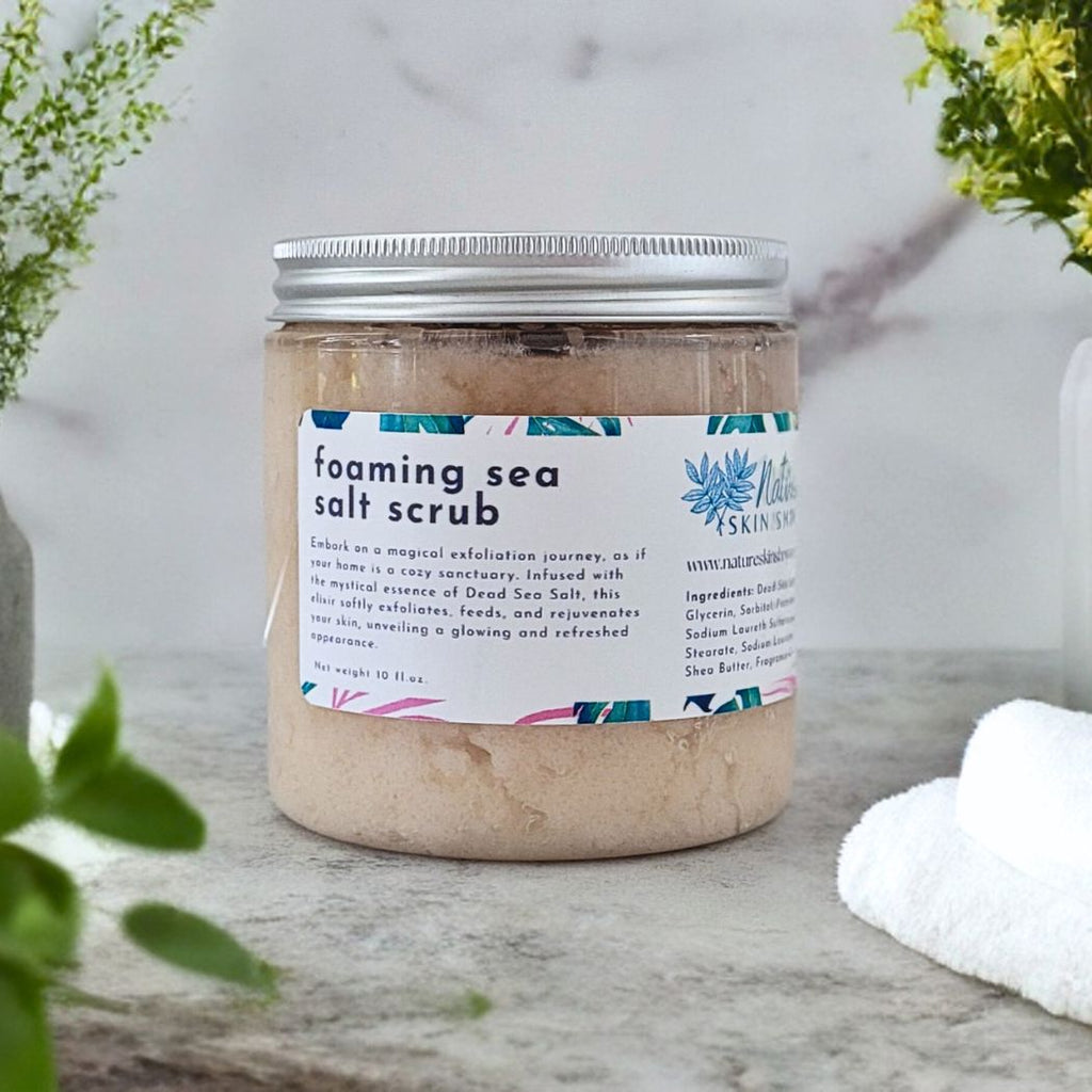 Foaming Dead Sea Salt Scrub-1