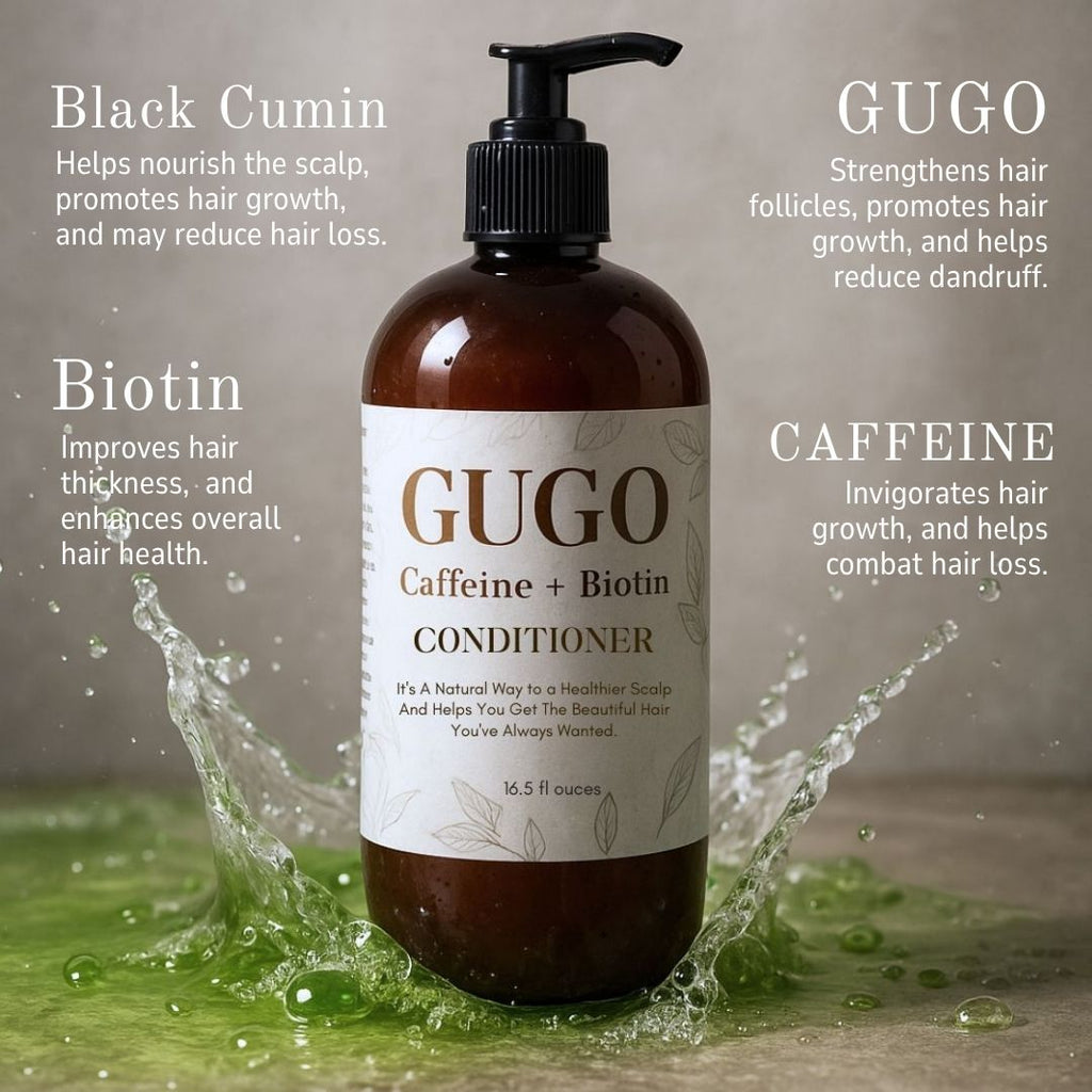 Gugo Conditioner with Biotin + Caffeine-2