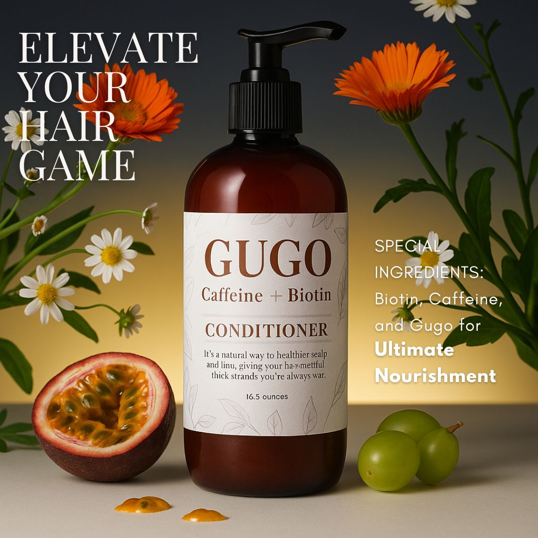 Gugo Conditioner with Biotin + Caffeine-4