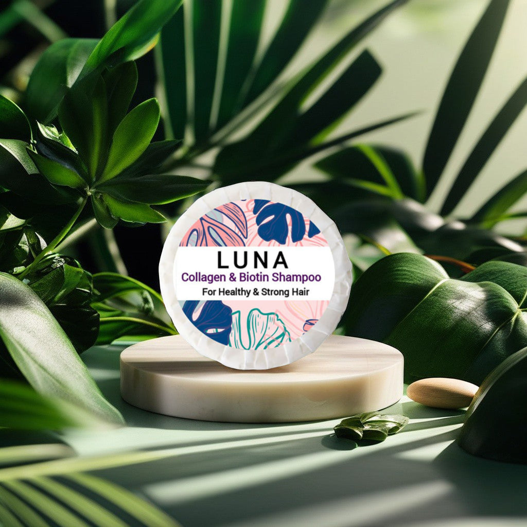 Luna Collagen & Biotin Shampoo | For Healthy, Strong Hair-1